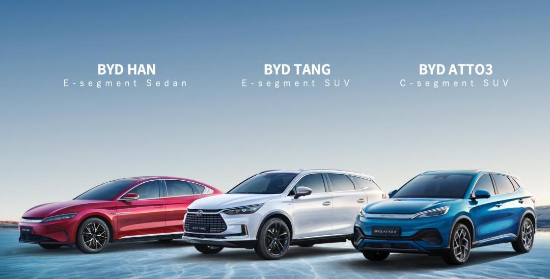 BYD, Mercedes-Benz, Dongfeng, Great Wall, Jiangling