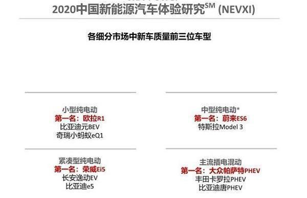 Weilai, Volkswagen, Euler, Tesla, BMW