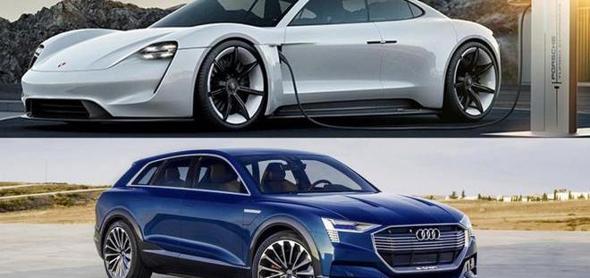 Audi, Volkswagen, Porsche, Ford, Tesla