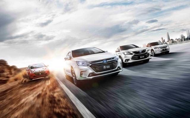 比亞迪,奧迪,豐田,保時捷,特斯拉