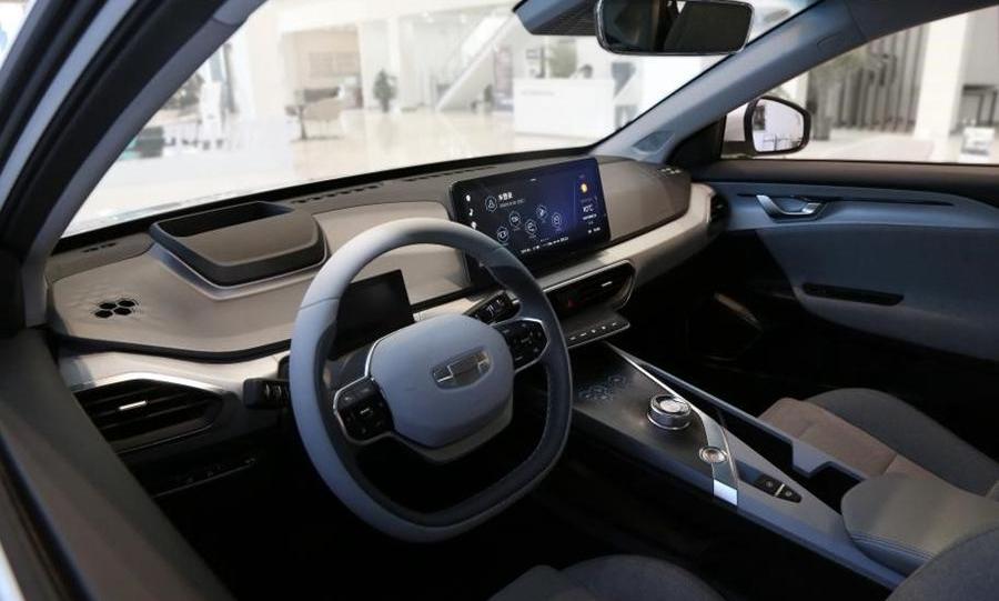 geometry a, Geely automobile, concept, Tesla, model 3