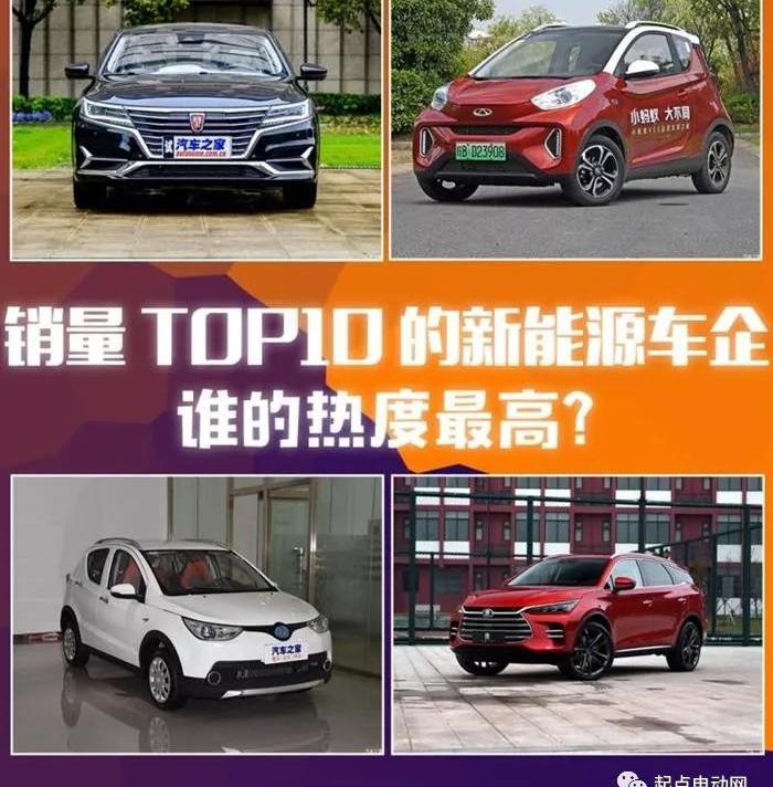 BYD, Chery, Emgrand, Geely Automobile and Tangxin Energy
